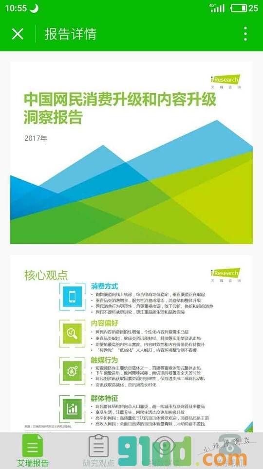 艾瑞资讯lite截图1